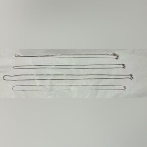 4 sterling silver box chains